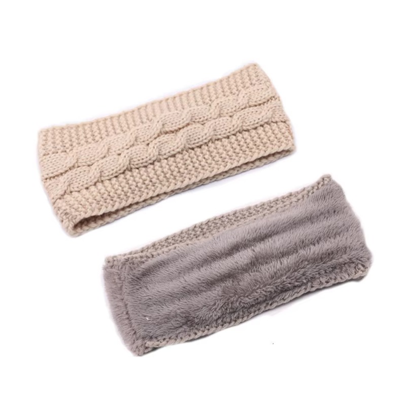 Women's Winter Chunky Knit Hea - đánh giá và giá Fleece Ear Warmer Band