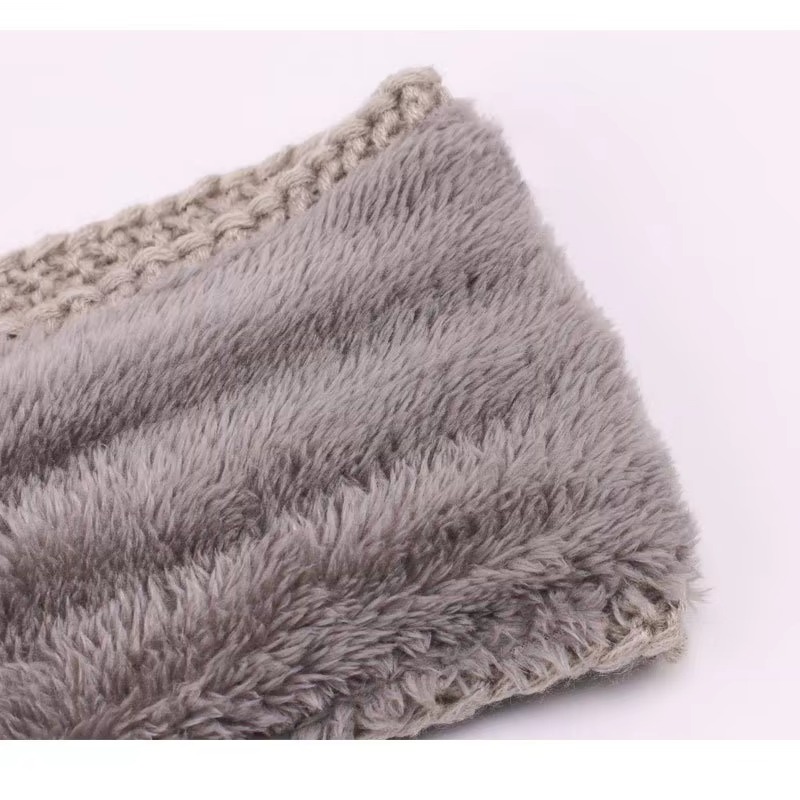 Women's Winter Chunky Knit Hea - đánh giá và giá Fleece Ear Warmer Band