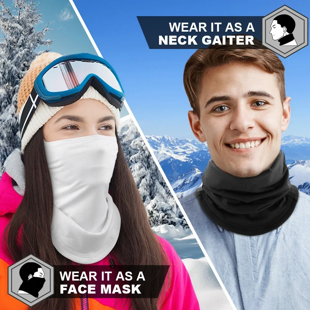 Mùa Đông Ấm Áp Cao Su Mặt Nạ N - đánh giá và giá Neck Gaiter Fleece