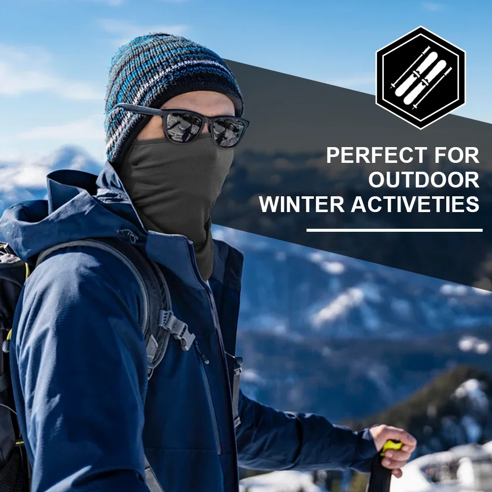 Mùa Đông Ấm Áp Cao Su Mặt Nạ N - đánh giá và giá Neck Gaiter Fleece