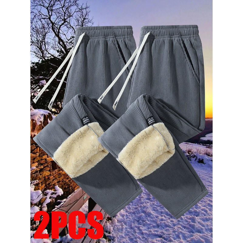 Padded Sweatpants 2-Pack Cordu - đánh giá và giá Corduroy Pant Warm