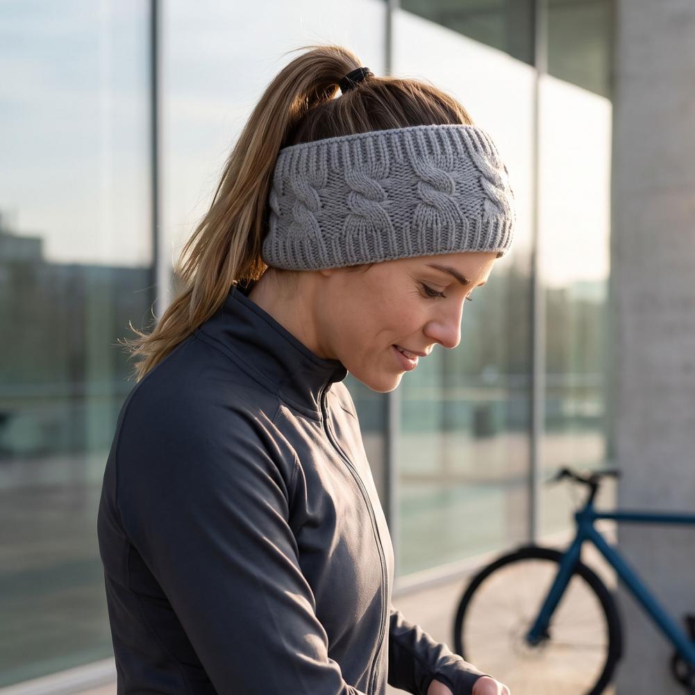 Winter Running Gear for Women  - đánh giá và giá Fleece Ear Warmer Band