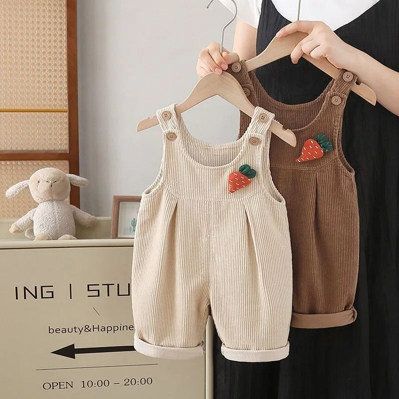 1-4Y Autumn Baby Suspenders Pa - đánh giá và giá Corduroy Pant Warm
