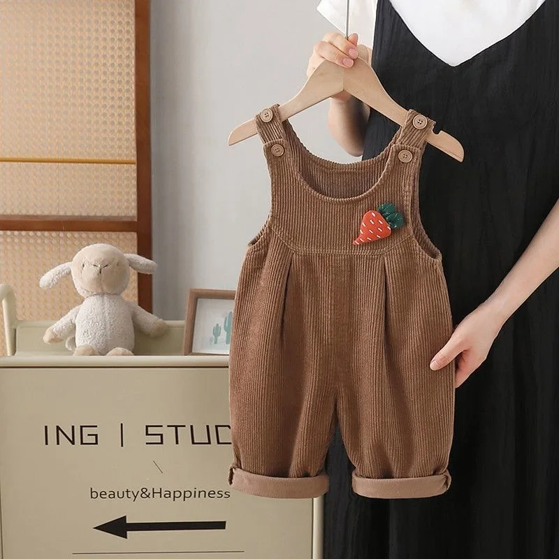 1-4Y Autumn Baby Suspenders Pa - đánh giá và giá Corduroy Pant Warm