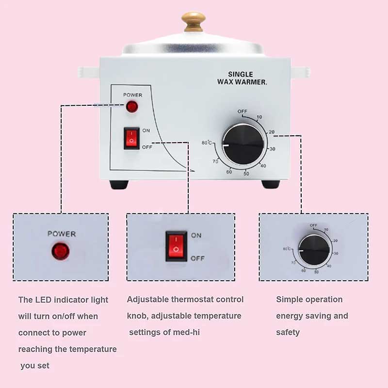 Electric Wax Heater Single Pot - đánh giá và giá Hand Warmer Electric
